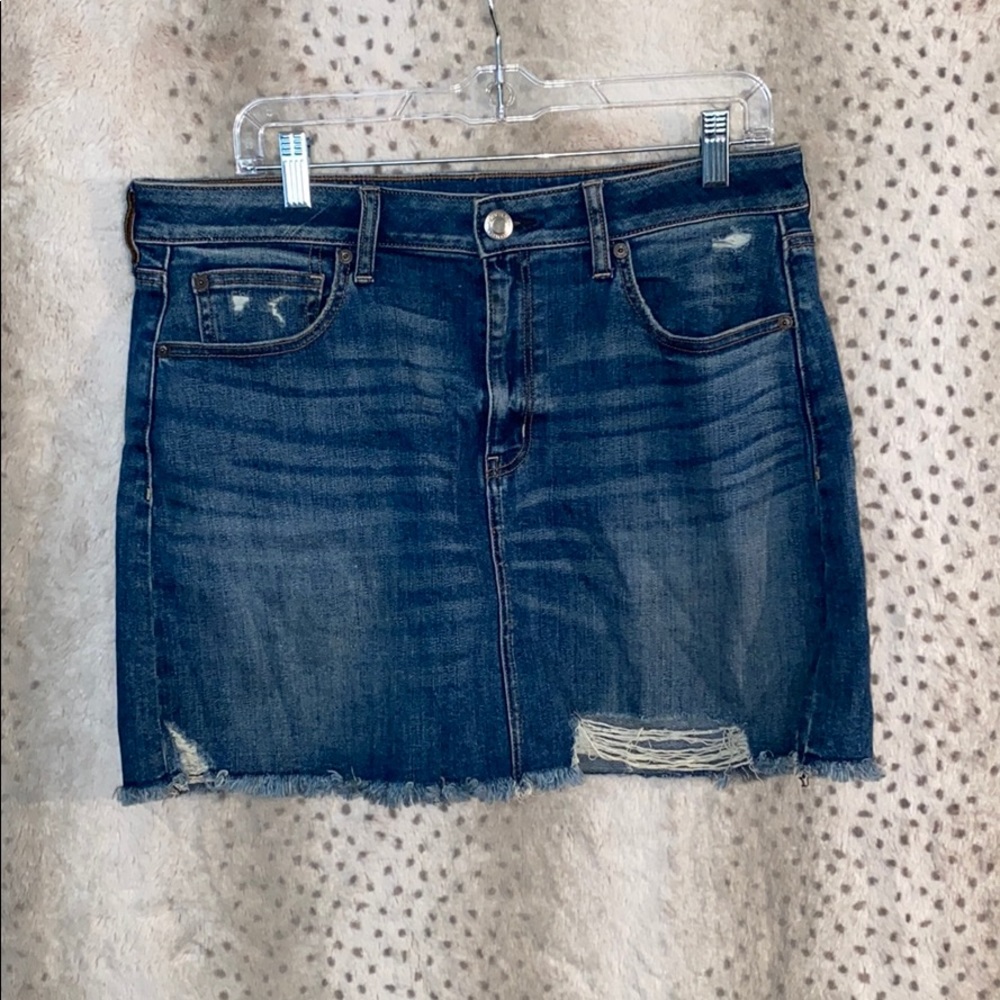 American Eagle super stretch denim skirt